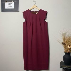 Hatch Burgundy Mini Dress